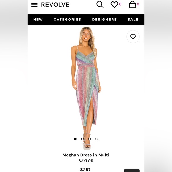 REVOLVE Multi Color Dress - Picture 4 of 4